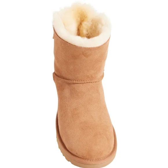 NEW UGG® Australia Classic Heritage Bow Boots - Suede - Picture 2 of 14